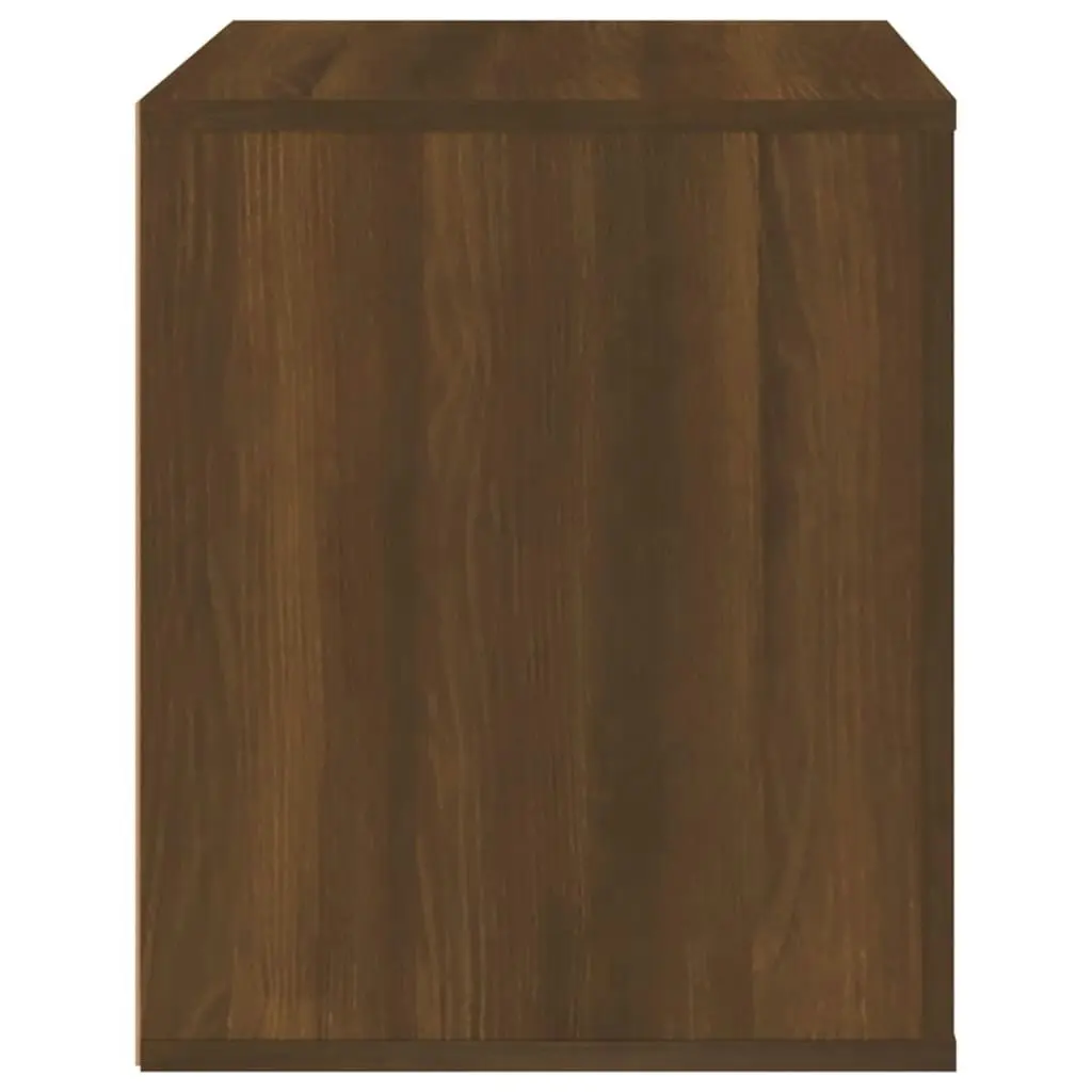 Bedside Cabinet Brown Oak 50x39x47 cm 816711