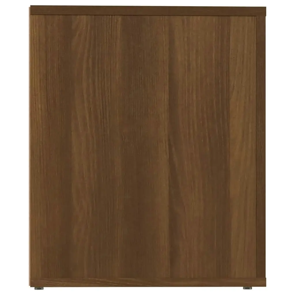 Bedside Cabinet Brown Oak 50x39x47 cm 816702