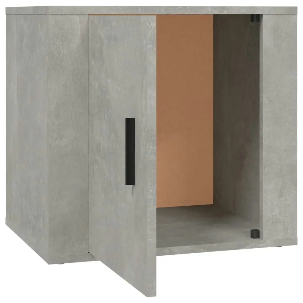 Bedside Cabinet Concrete Grey 50x39x47 cm 816696