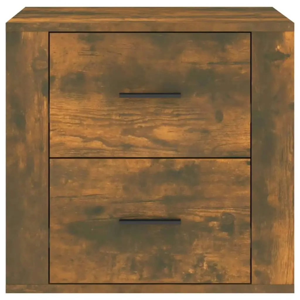 Bedside Cabinet Smoked Oak 50x39x47 cm 816709