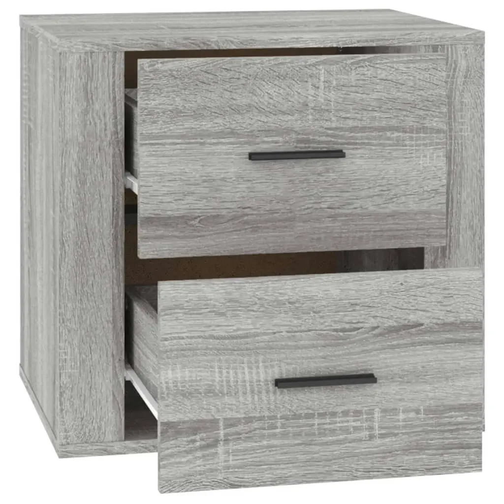 Bedside Cabinet Grey Sonoma 50x39x47 cm 816710