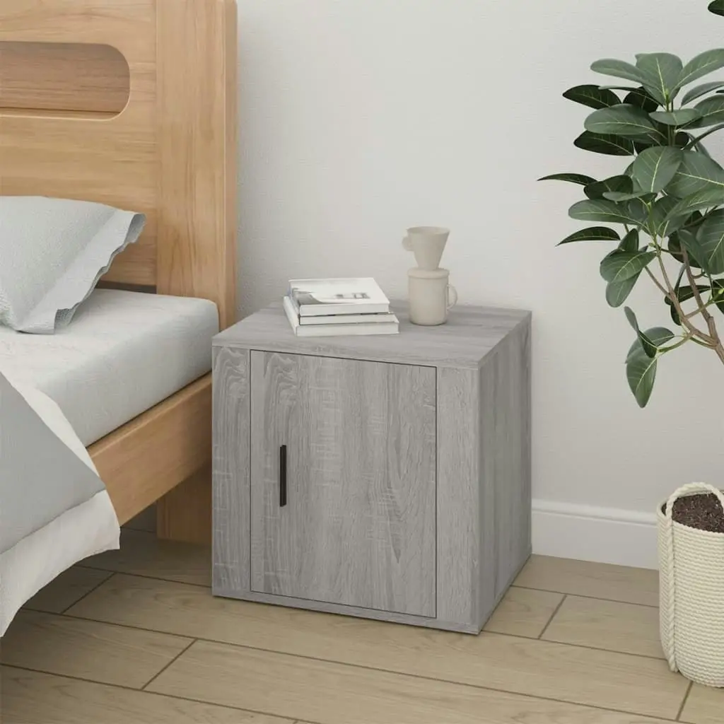 Bedside Cabinet Grey Sonoma 50x39x47 cm 816700