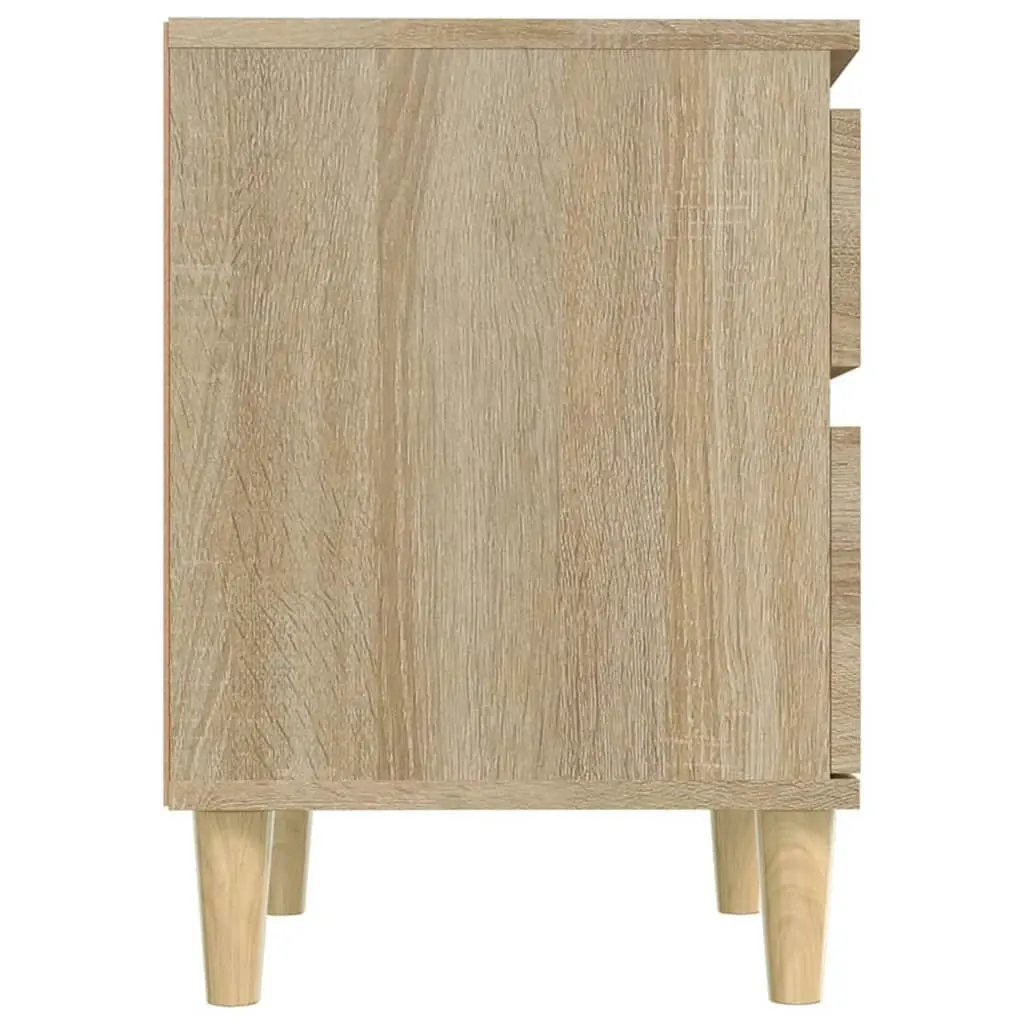 Bedside Cabinet Sonoma Oak 40x35x50 cm 821832