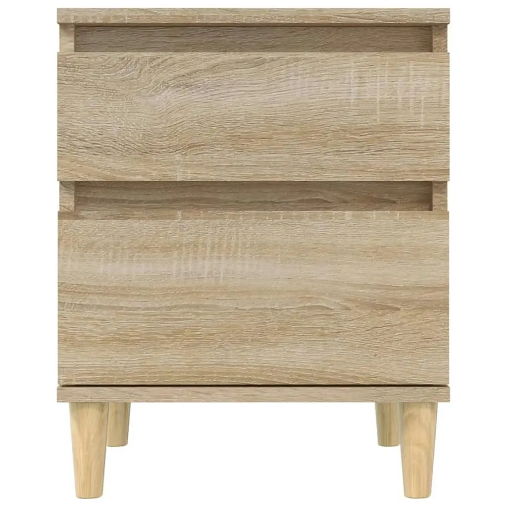 Bedside Cabinet Sonoma Oak 40x35x50 cm 821832