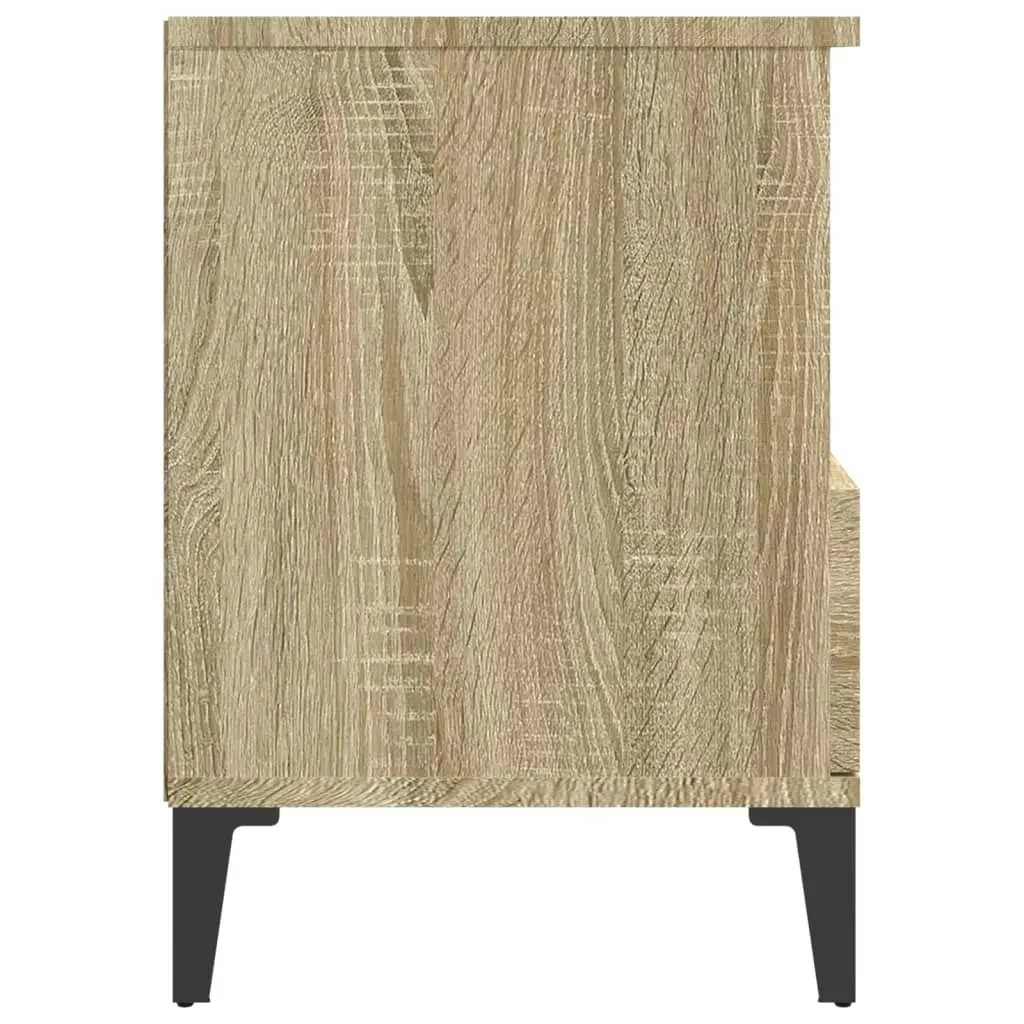 Bedside Cabinet Sonoma Oak 40x35x50 cm 821816