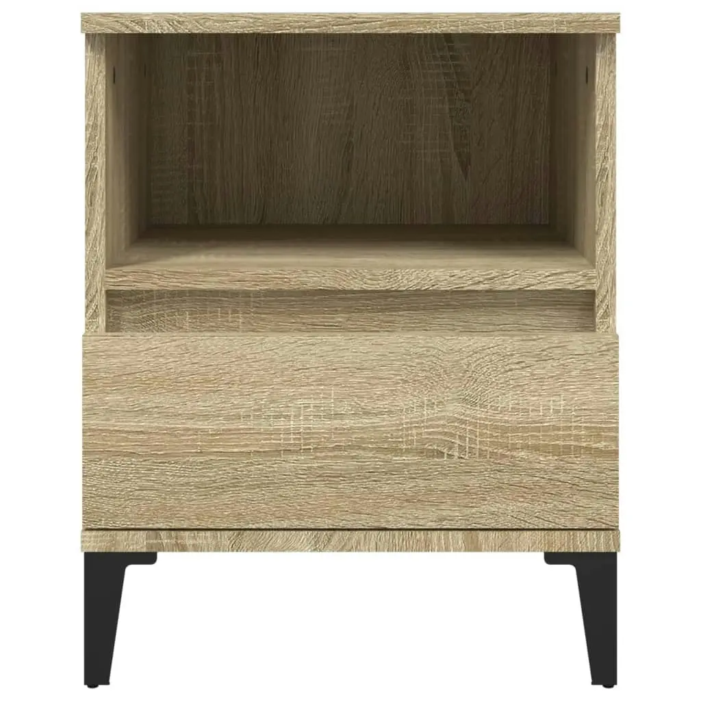 Bedside Cabinet Sonoma Oak 40x35x50 cm 821816