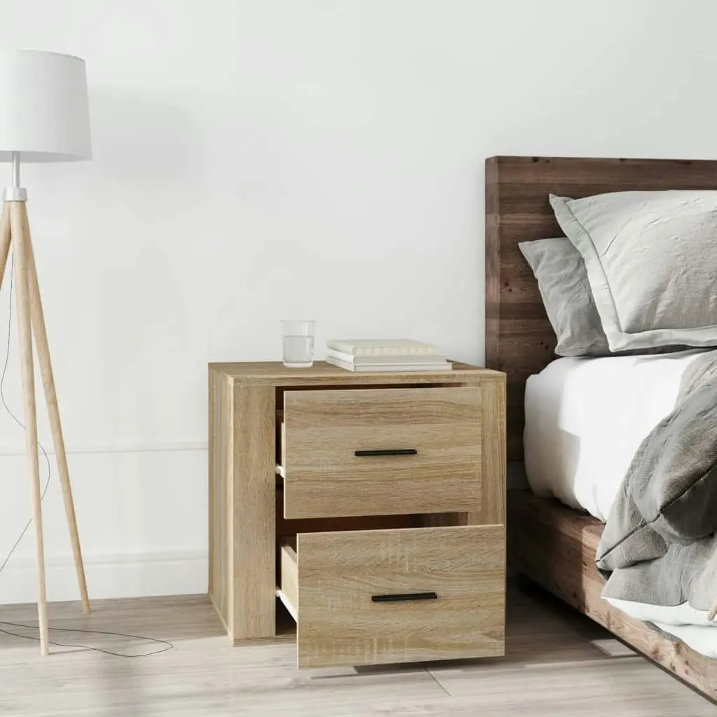 Bedside Cabinet Sonoma Oak 50x39x47 cm 816707