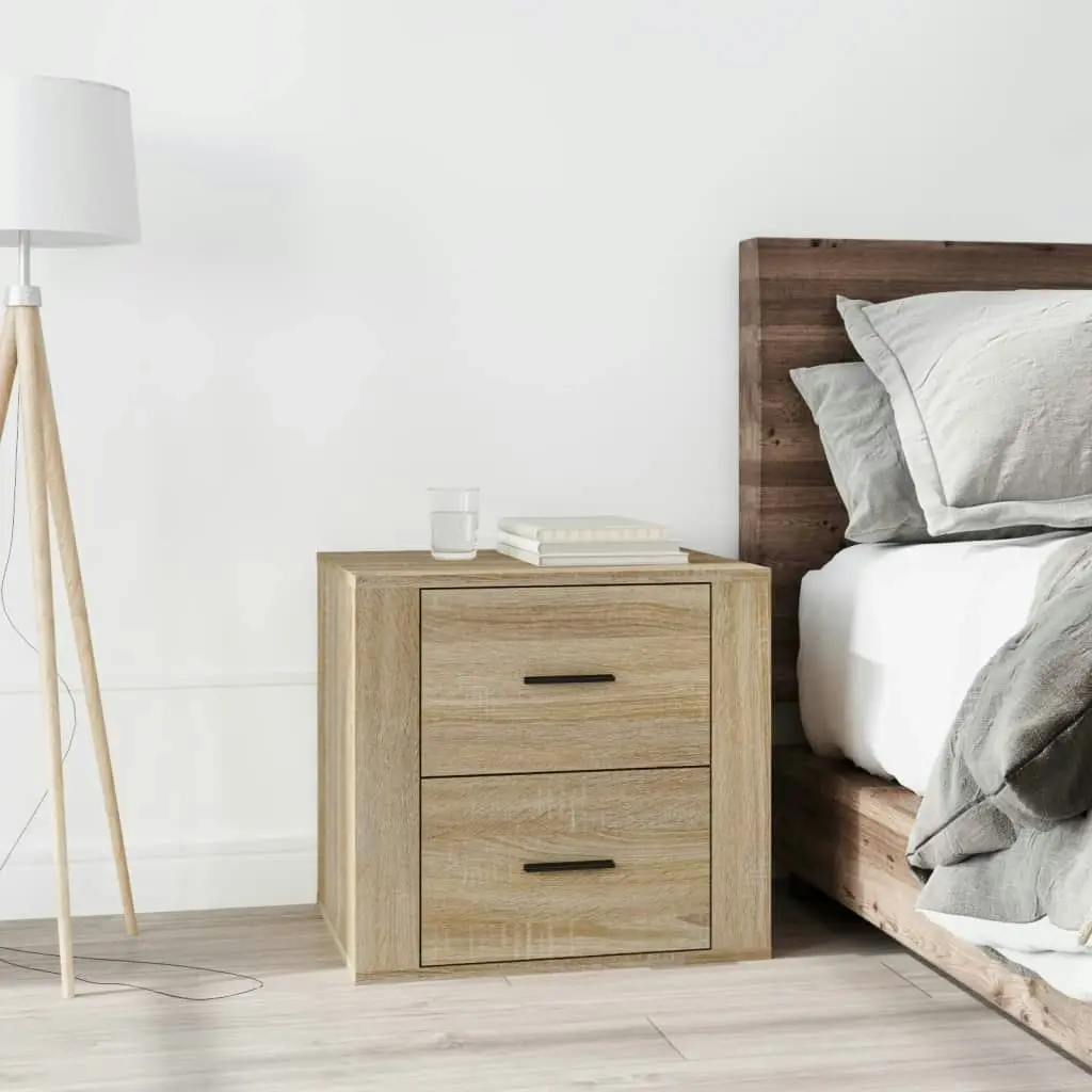 Bedside Cabinet Sonoma Oak 50x39x47 cm 816707