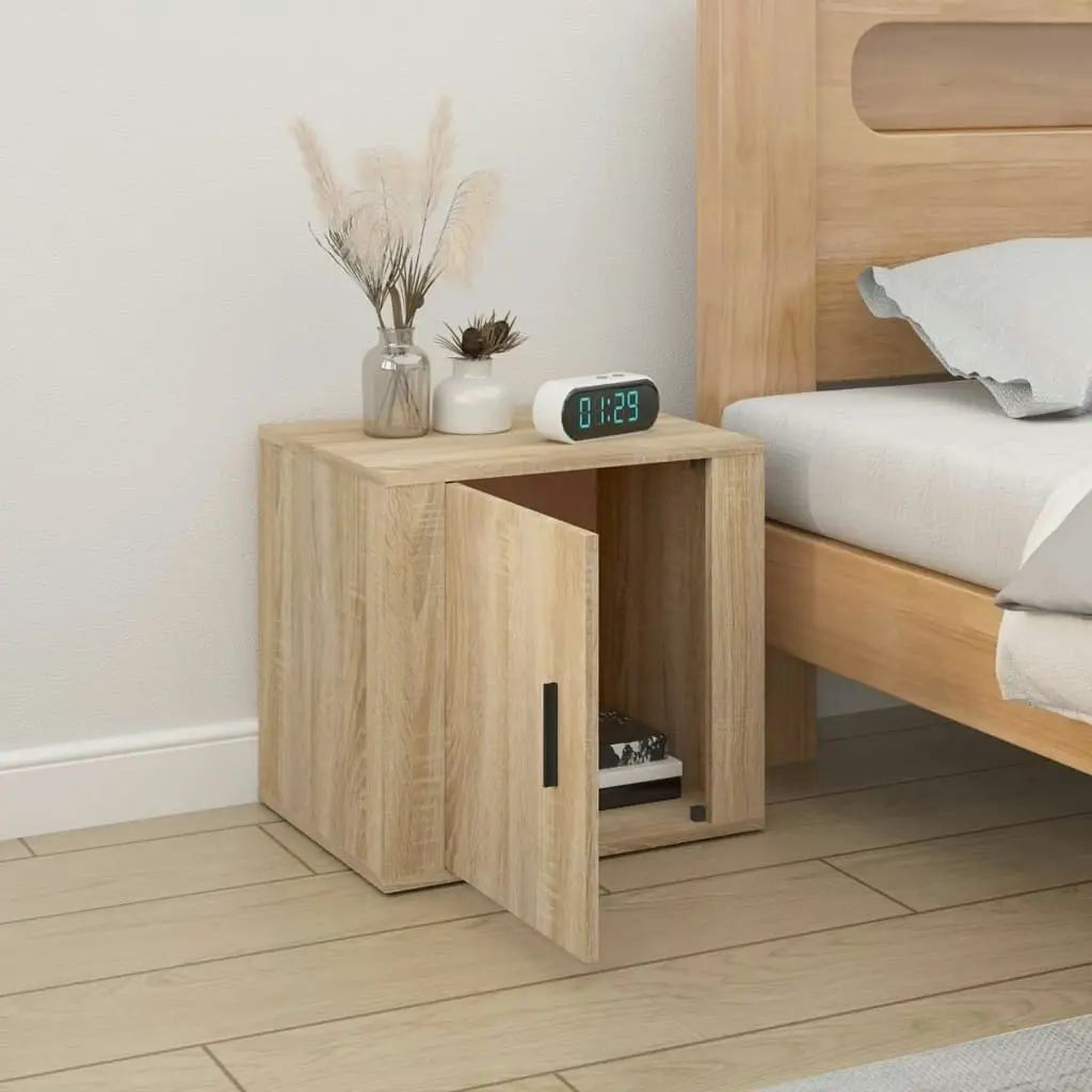 Bedside Cabinet Sonoma Oak 50x39x47 cm 816694