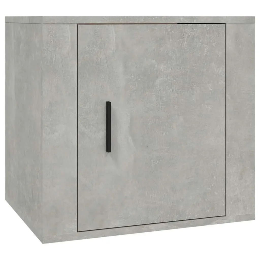 Bedside Cabinets 2 pcs Concrete Grey 50x39x47 cm 816697