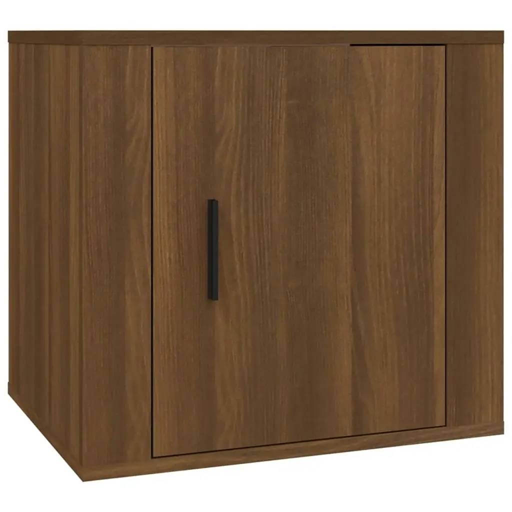 Bedside Cabinets 2 pcs Brown Oak 50x39x47 cm 816703