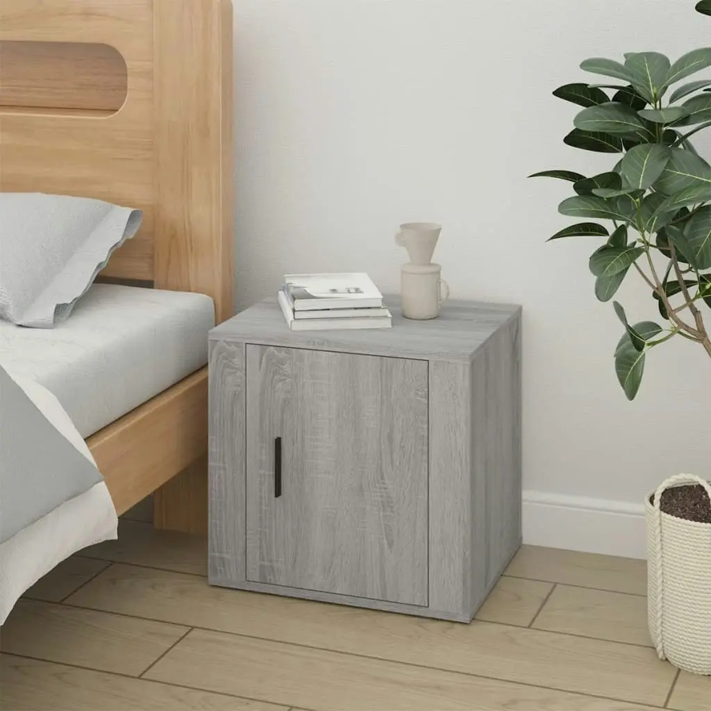 Bedside Cabinets 2 pcs Grey Sonoma 50x39x47 cm 816701