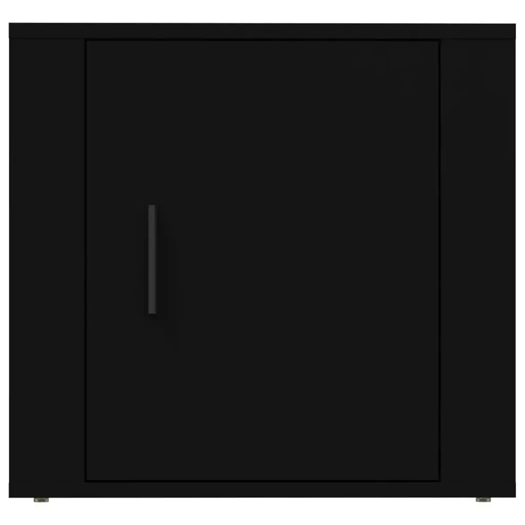 Bedside Cabinets 2 pcs Black 50x39x47 cm 816691