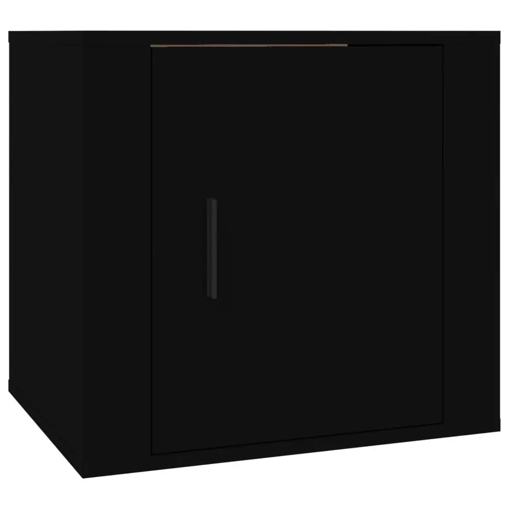 Bedside Cabinets 2 pcs Black 50x39x47 cm 816691