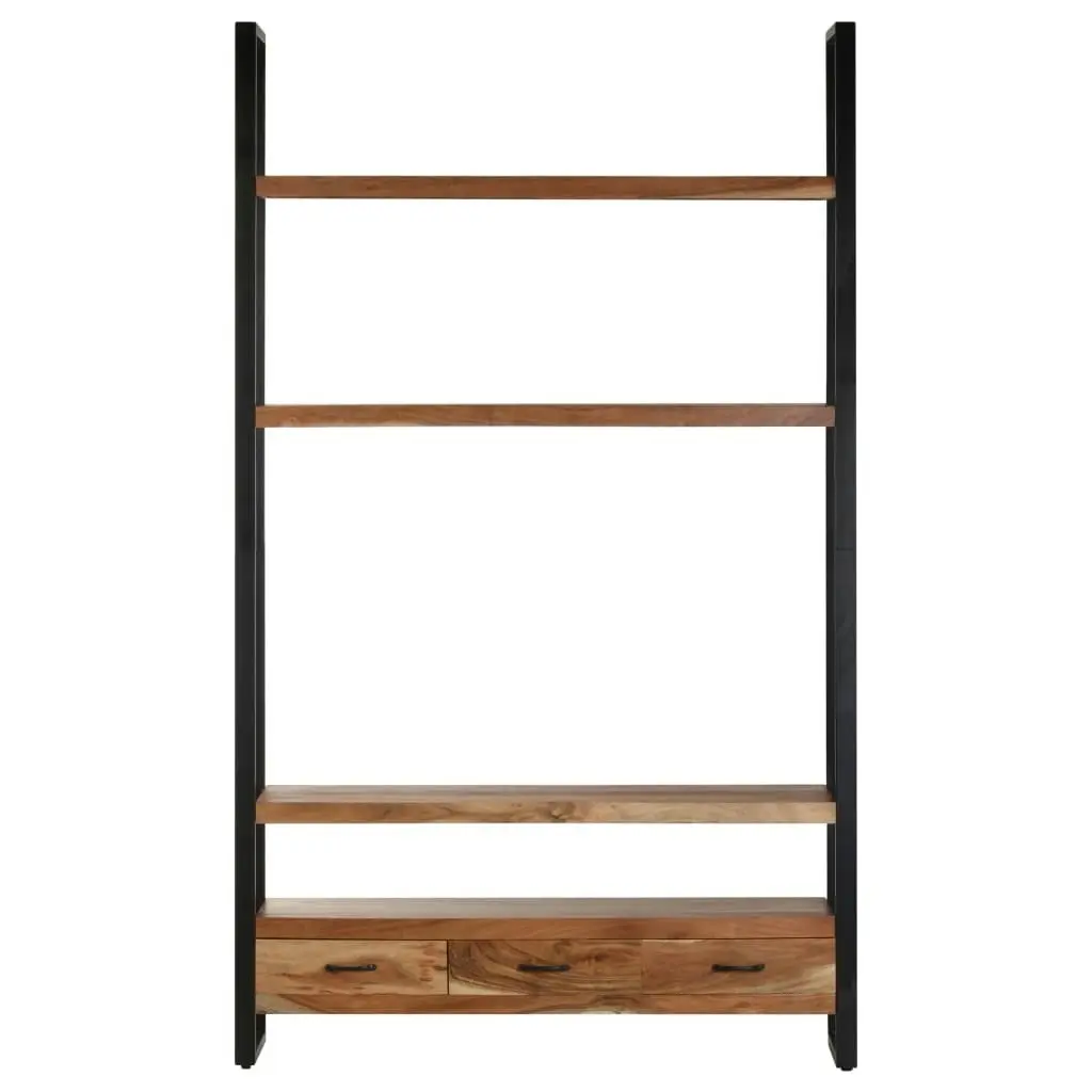 Bookshelf 118x30x200 cm Solid Acacia Wood 321053