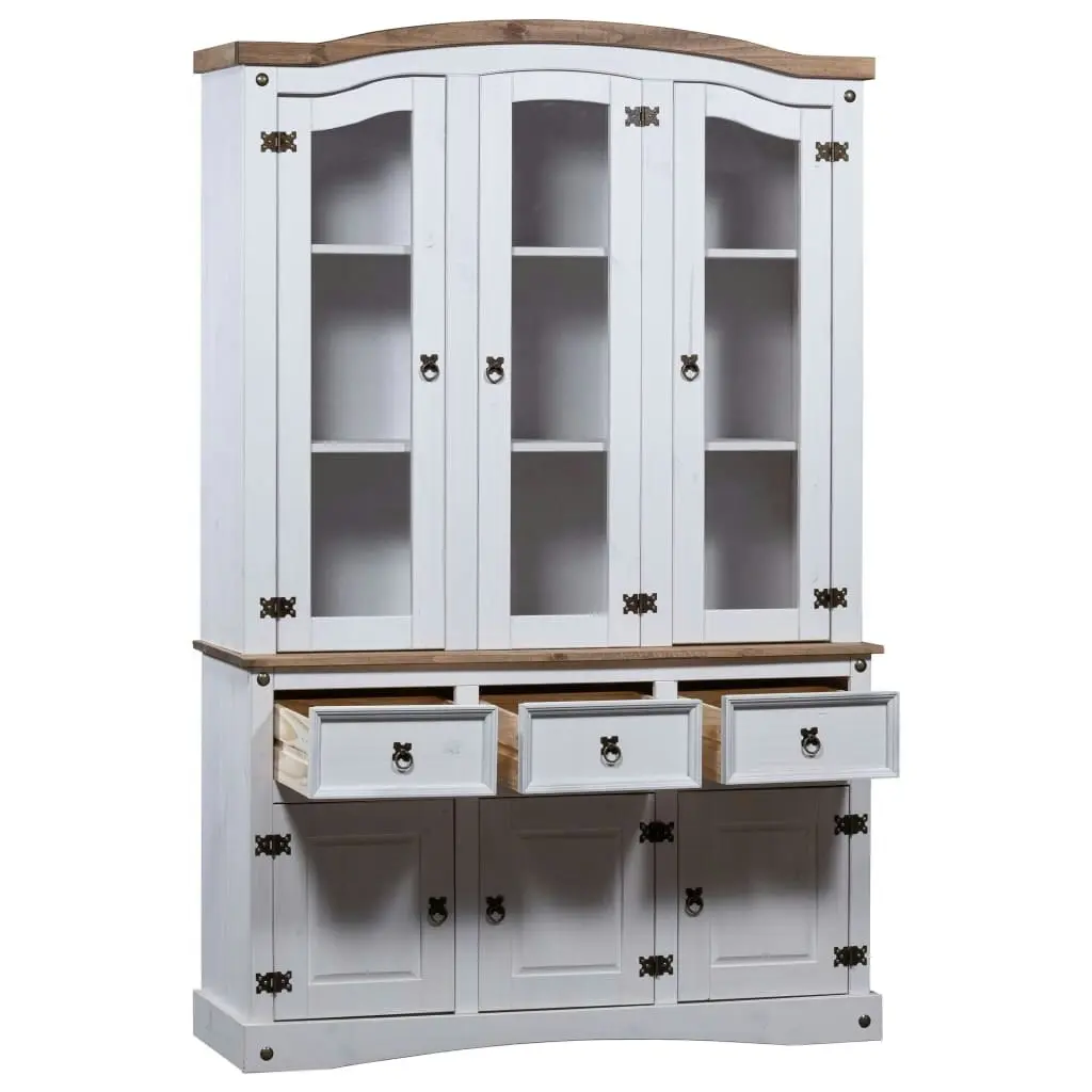 Buffet & Hutch Mexican Pine Corona Range White 282648