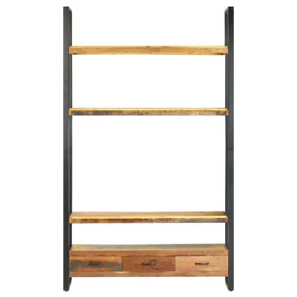 Bookshelf 118x30x200 cm Solid Reclaimed Wood 321054