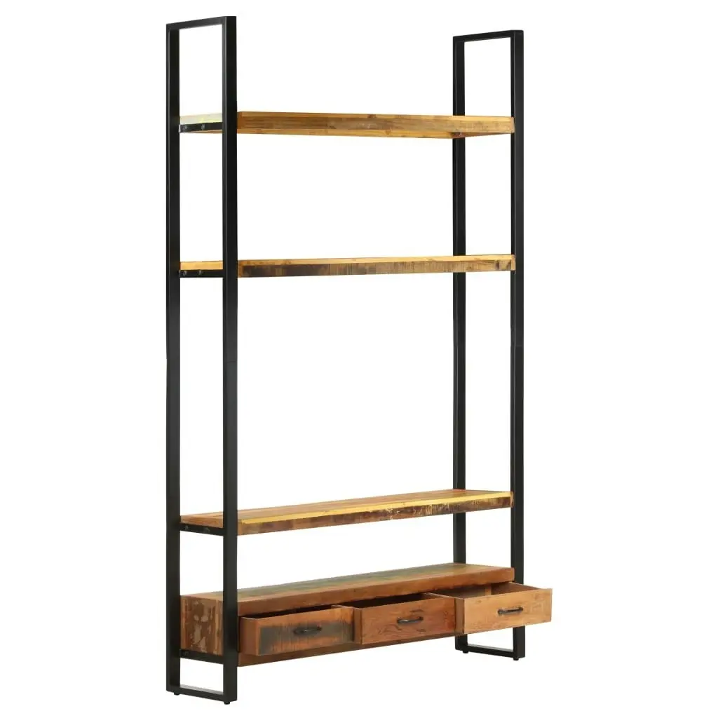 Bookshelf 118x30x200 cm Solid Reclaimed Wood 321054