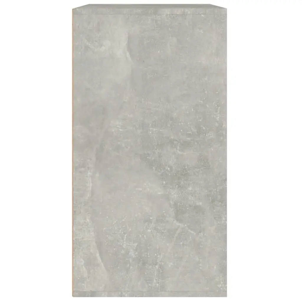 Cosmetic Cabinet Concrete Grey 80x40x75 cm Engineered Wood 808841