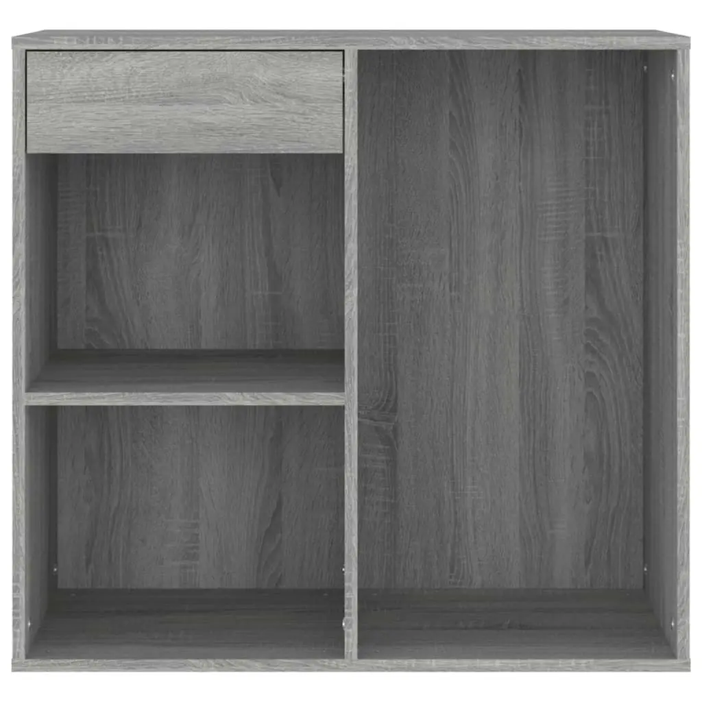 Cosmetic Cabinet Grey Sonoma 80x40x75 cm Engineered Wood 820503