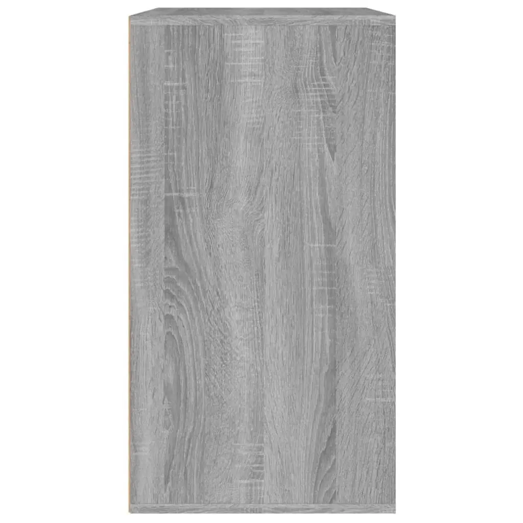 Cosmetic Cabinet Grey Sonoma 80x40x75 cm Engineered Wood 820503