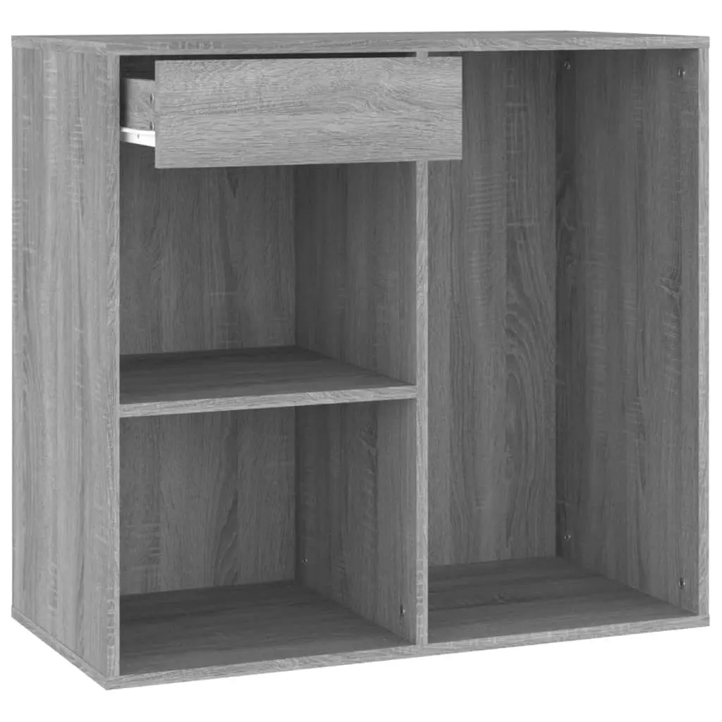 Cosmetic Cabinet Grey Sonoma 80x40x75 cm Engineered Wood 820503