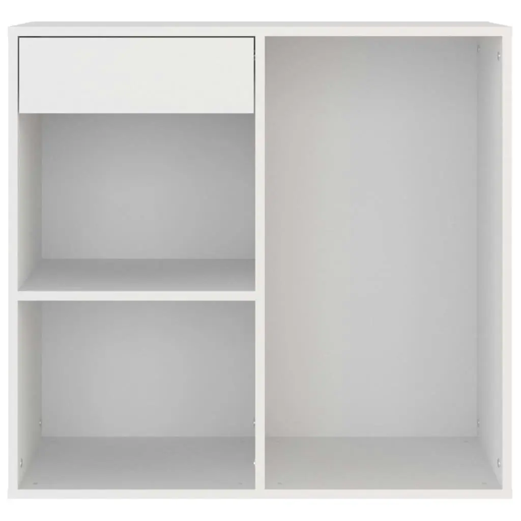 Cosmetic Cabinet White 80x40x75 cm Engineered Wood 808837