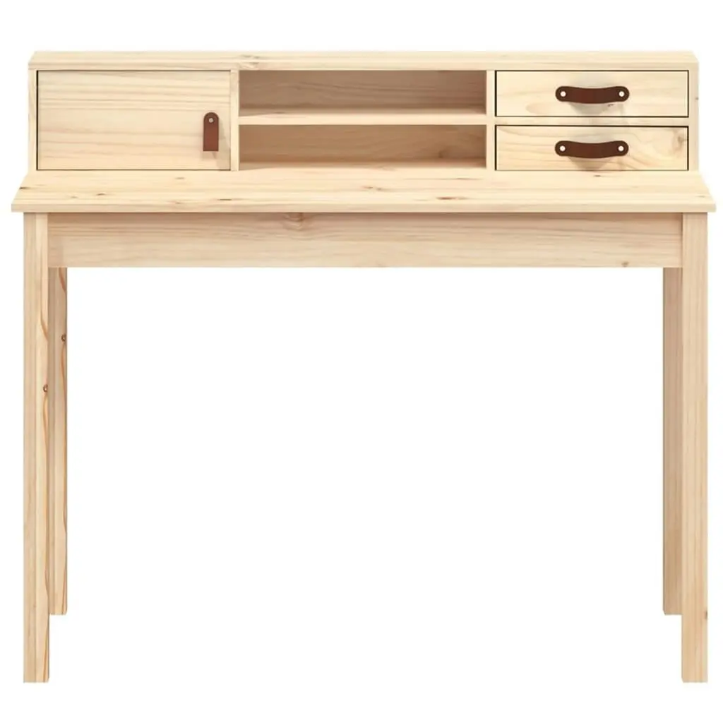 Desk 110x50x93 cm Solid Wood Pine 823529