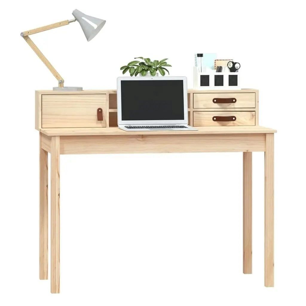 Desk 110x50x93 cm Solid Wood Pine 823529