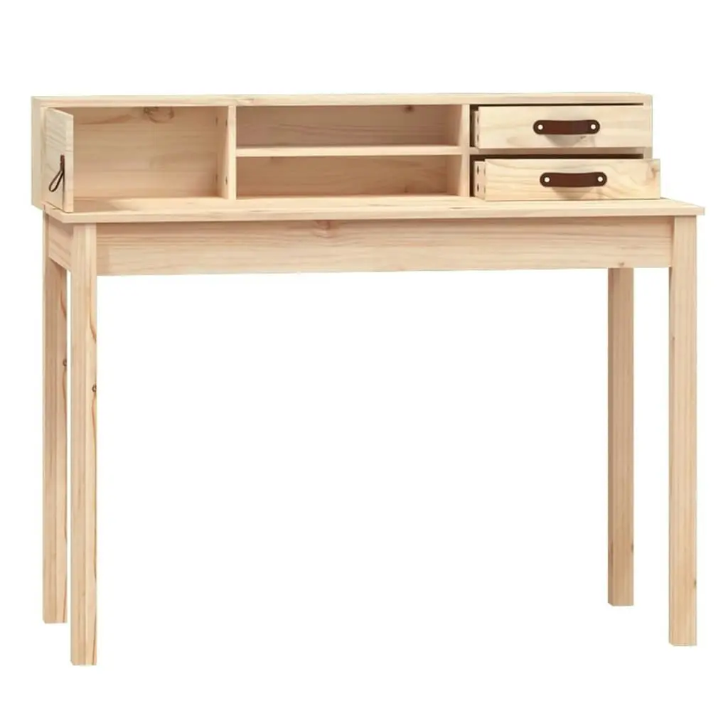 Desk 110x50x93 cm Solid Wood Pine 823529