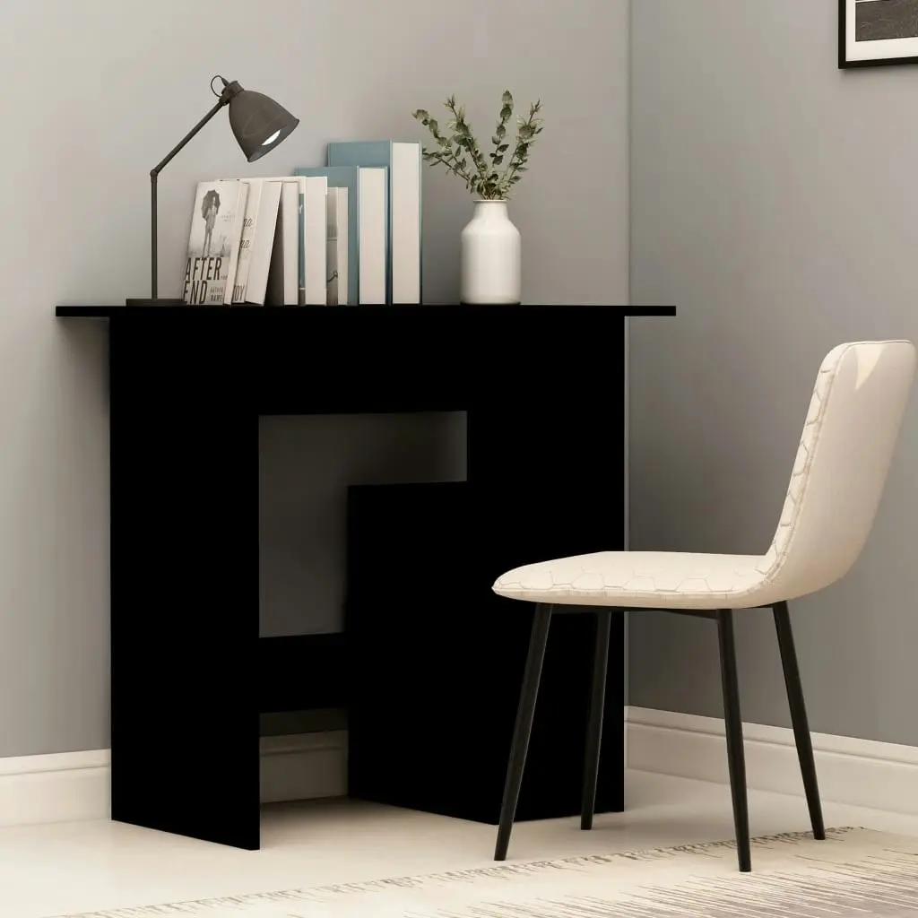 Desk Black 80x45x74 cm Engineered Wood 801365