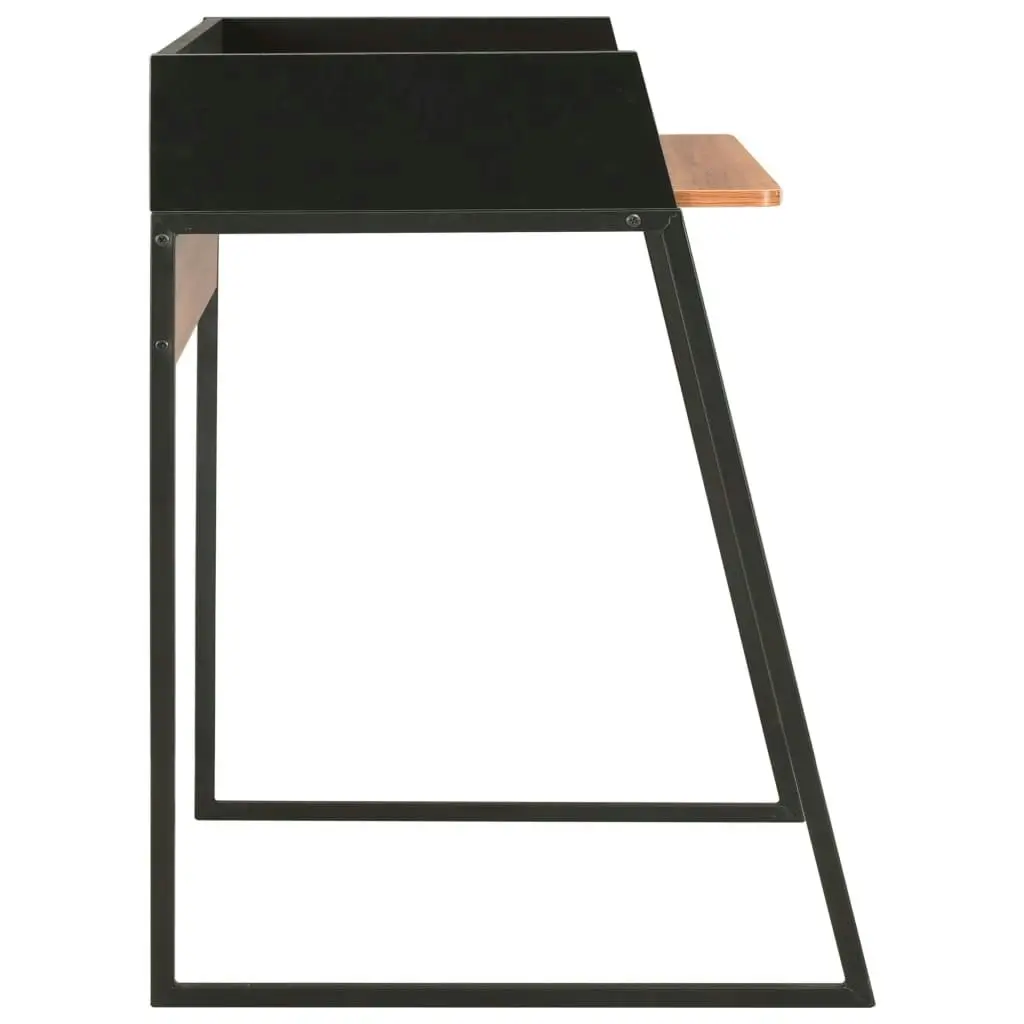 Desk Black and Brown 90x60x88 cm 20266