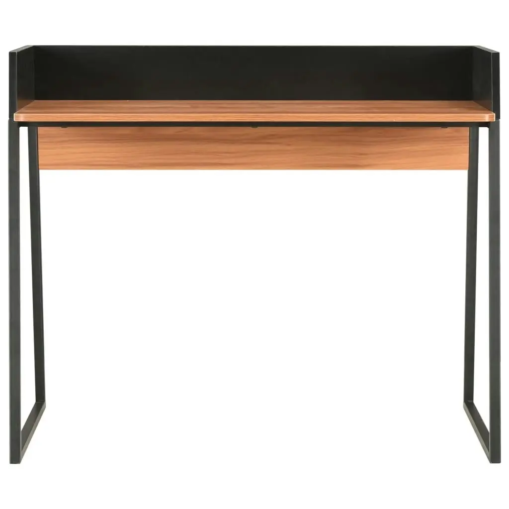 Desk Black and Brown 90x60x88 cm 20266