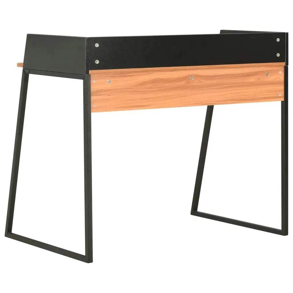 Desk Black and Brown 90x60x88 cm 20266