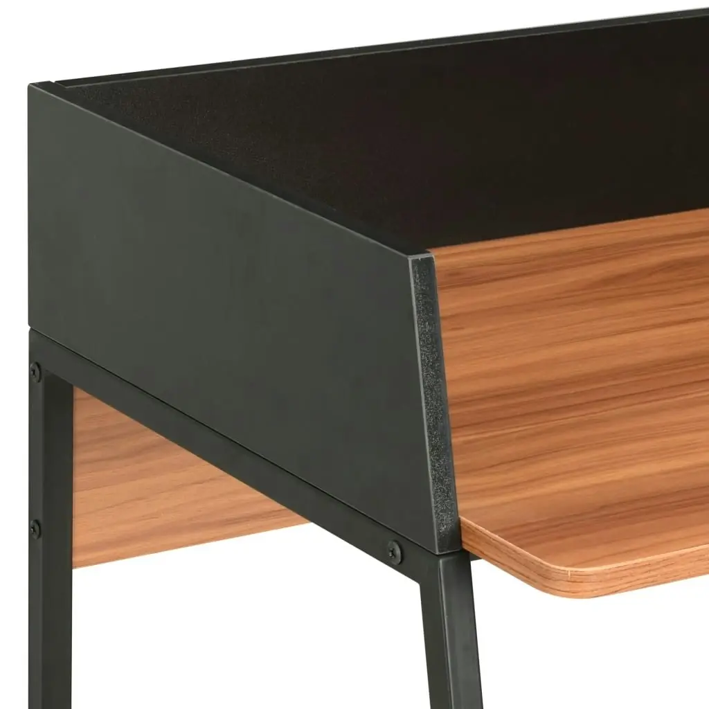 Desk Black and Brown 90x60x88 cm 20266