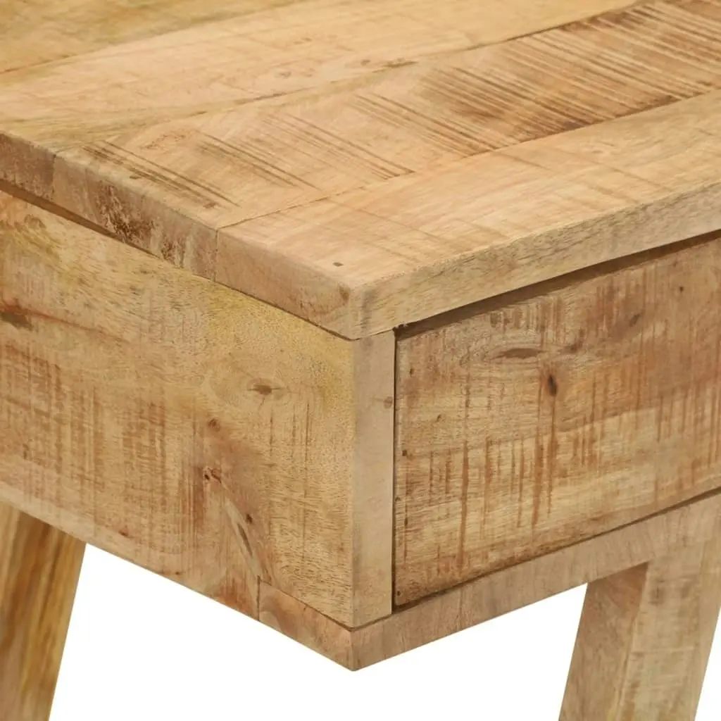 Desk 100x45x90 cm Solid Rough Mango Wood 328269