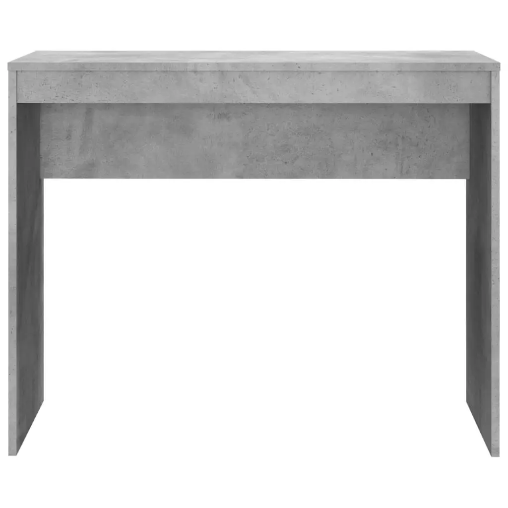 Desk Concrete Grey 90x40x72 cm Engineered Wood 800382