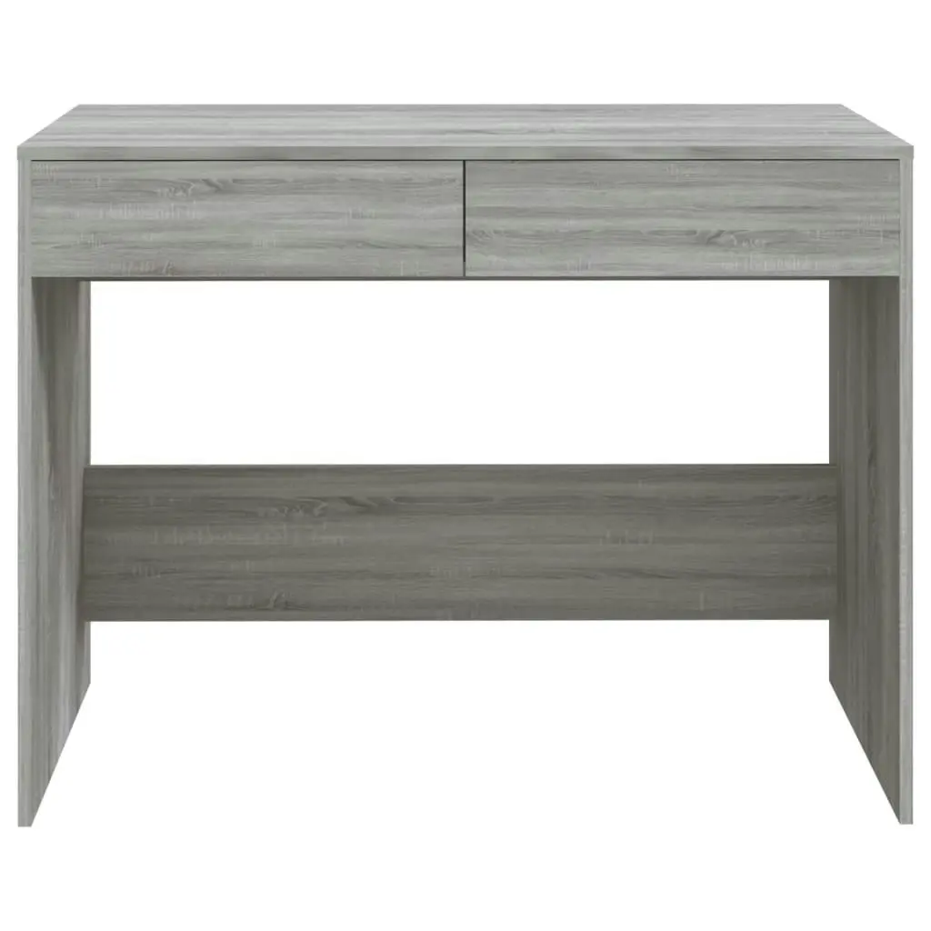 Desk Grey Sonoma 101x50x76.5 cm Engineered Wood 812997