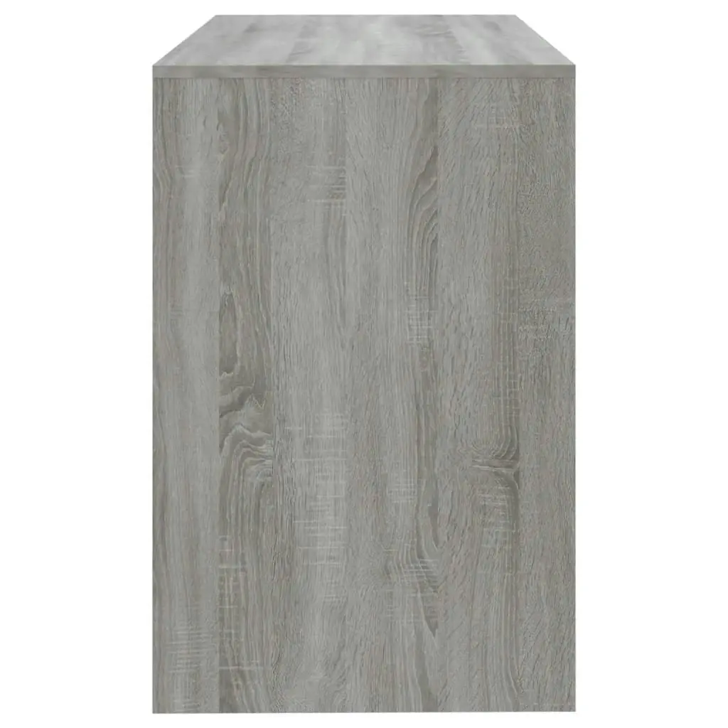 Desk Grey Sonoma 101x50x76.5 cm Engineered Wood 812997