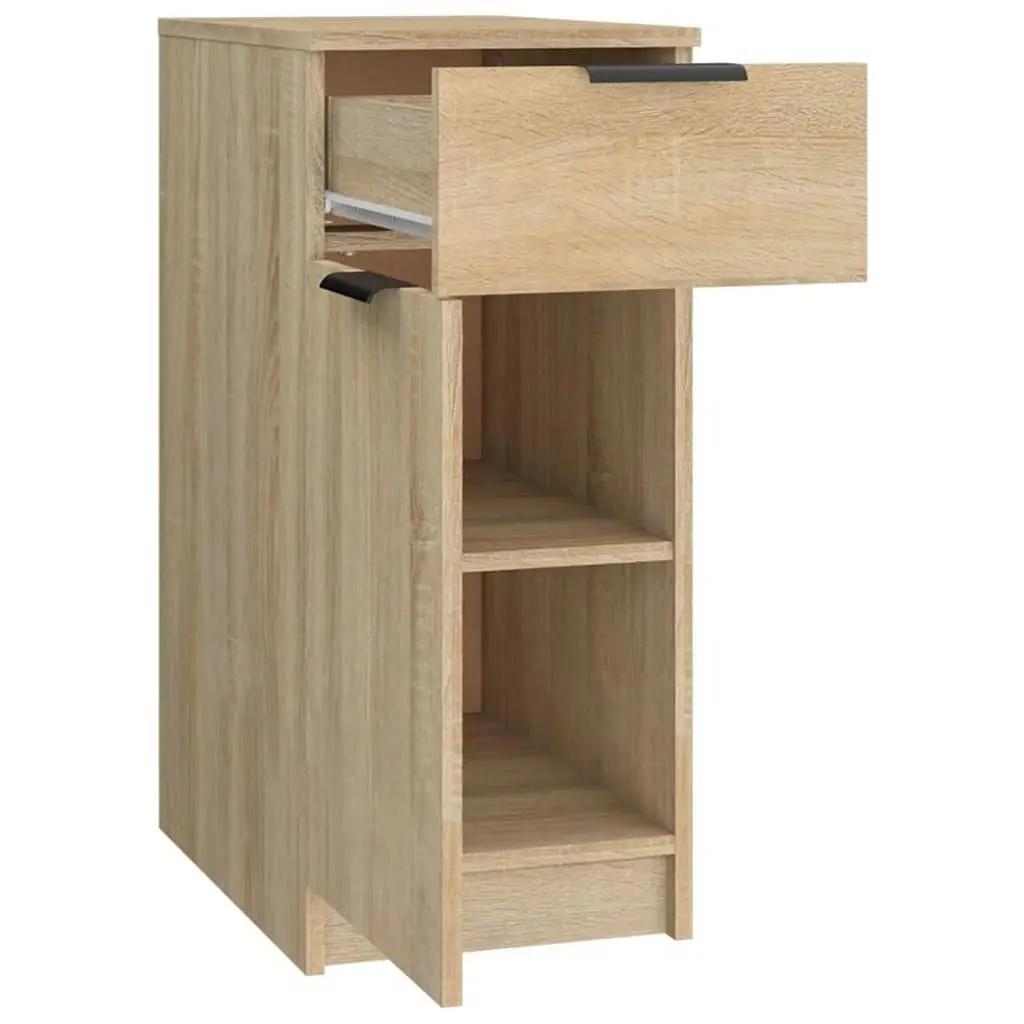 Desk Cabinet Sonoma Oak 33.5x50x75 cm Engineered Wood 811505