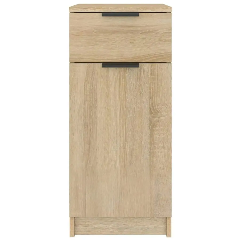 Desk Cabinet Sonoma Oak 33.5x50x75 cm Engineered Wood 811505