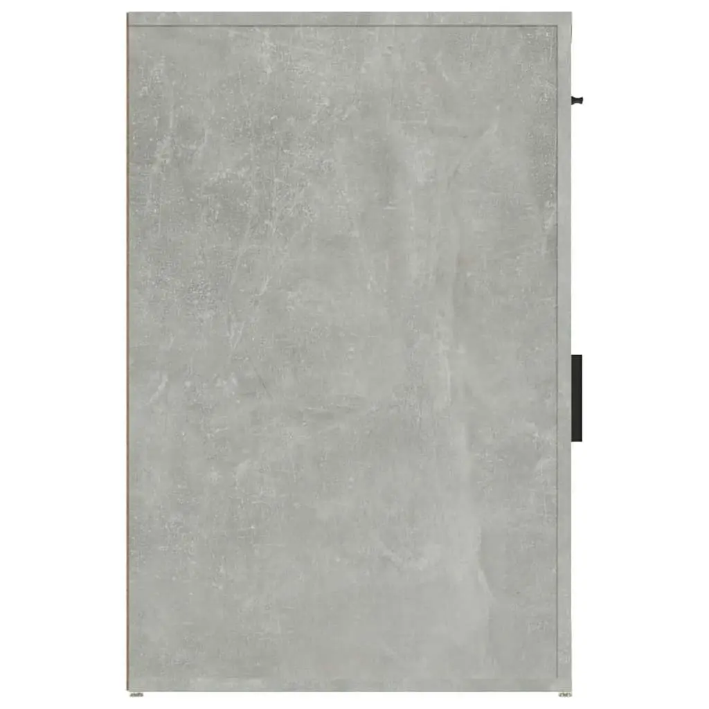 Desk Cabinet Concrete Grey 40x49x75 cm Engineered Wood 816796