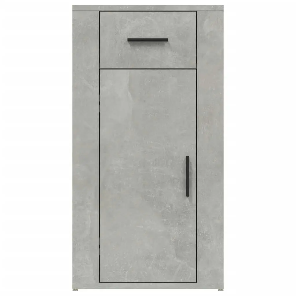 Desk Cabinet Concrete Grey 40x49x75 cm Engineered Wood 816796