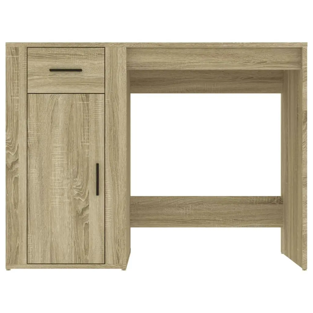 Desk Sonoma Oak 100x49x75 cm Engineered Wood 816787