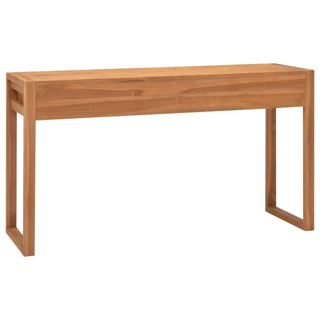 Desk with 2 Drawers 120x40x75 cm Solid Wood Teak 337920