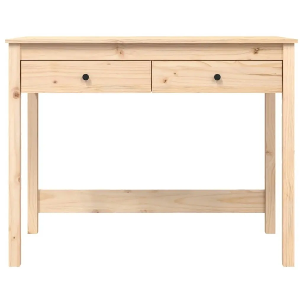 Desk with Drawers 100x50x78 cm Solid Wood Pine 824643