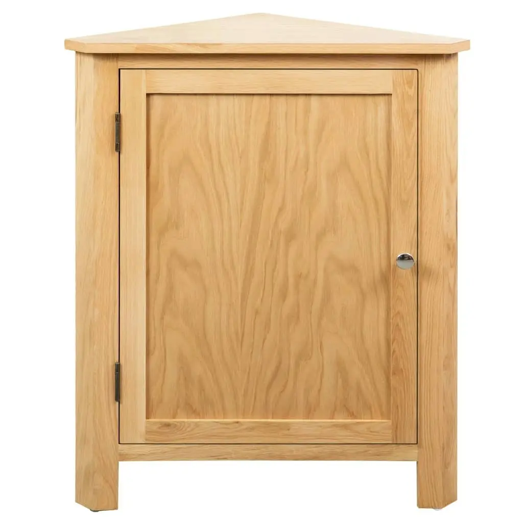 Corner Cabinet 59x45x80 cm Solid Oak Wood 247040