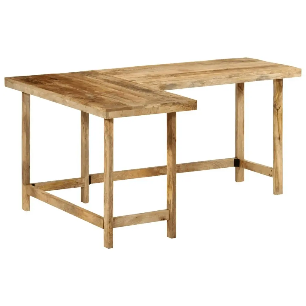 Desk 165x110x75 cm Solid Wood Mango 353334