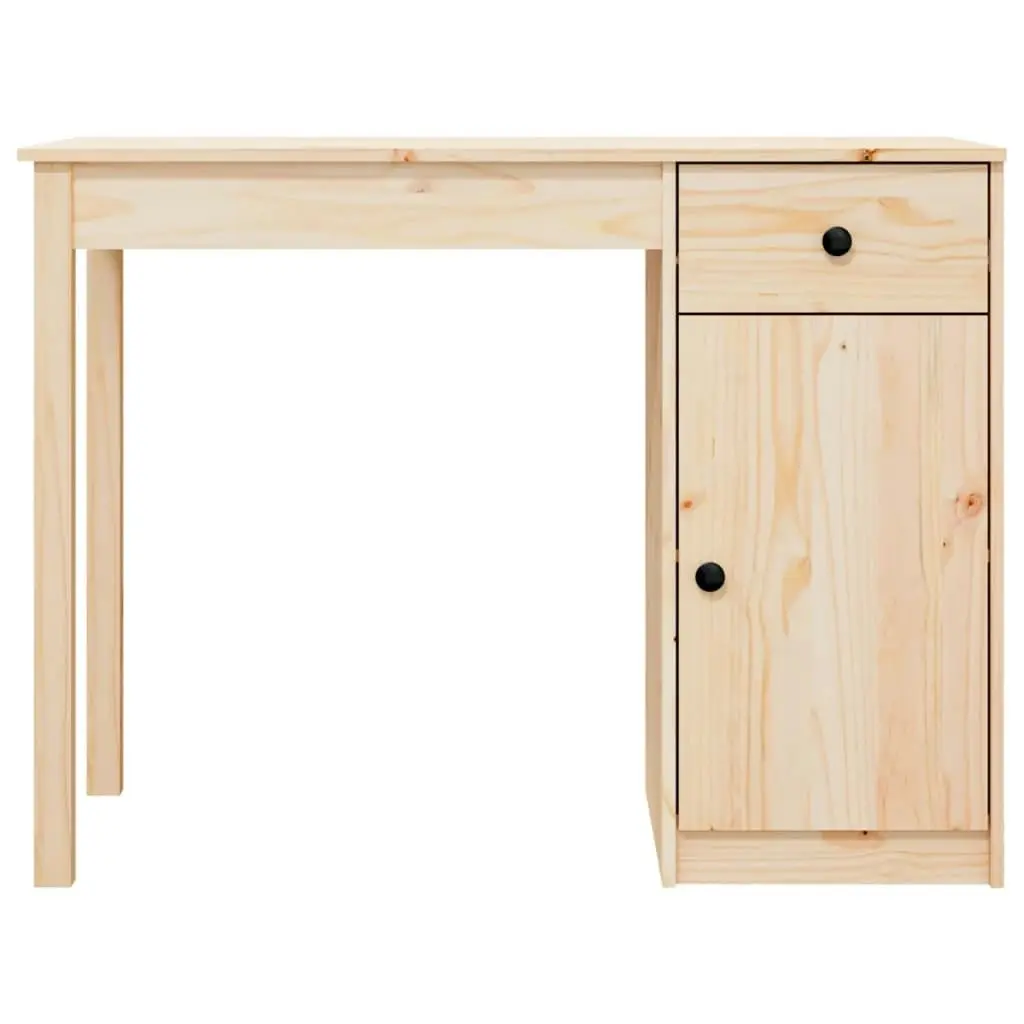 Desk 100x50x75 cm Solid Wood Pine 814629