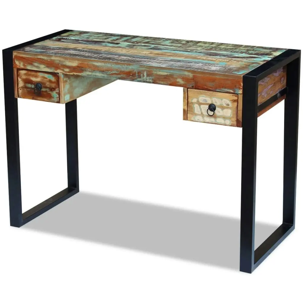 Desk Solid Reclaimed Wood 243276